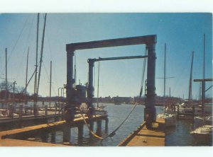 Pre-1980 BOAT SCENE Annapolis Maryland MD AF4251