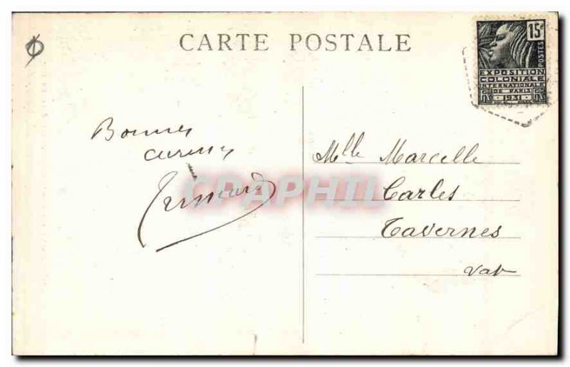 Postcard Ancient Obelisk Mount Genevre