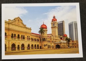 [AG] P70 Malaysia Kuala Lumpur Sultan Abdul Samad Clock Tower (postcard) *New