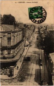 CPA LIMOGES - Avenue Garibaldi (390853)