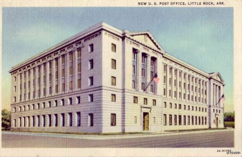 NE WU.S. POST OFFICE LITTLE ROCK, AR 1934