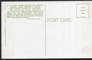 KY LOUISVILLE  U.S. Coast Guard Station George Rogers Clark Memorial Bridge - C