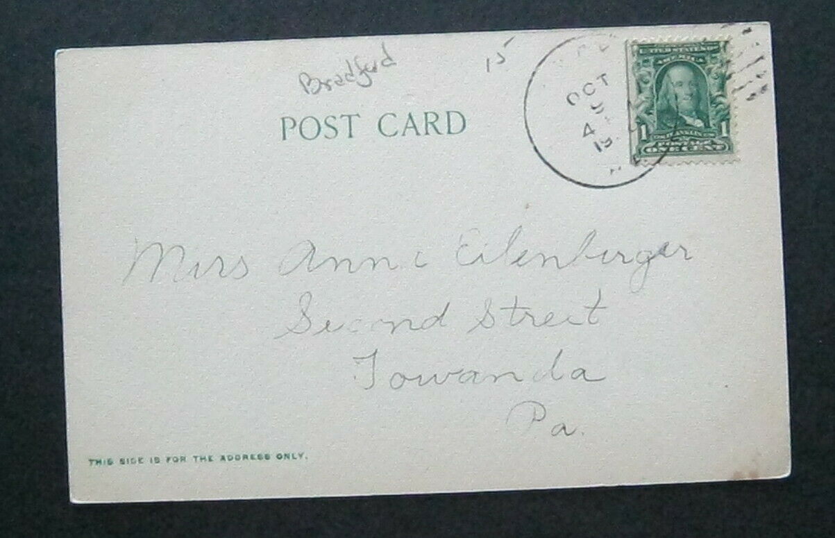 Cases Glen Outlook Point Armenia Mountain Troy PA 1906 UDB United