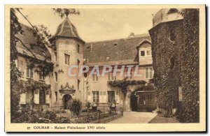 Postcard Old House Colmar Fleischauer XVI century
