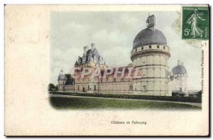 Old Postcard Chateau de Valencay