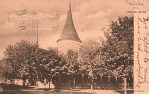 Vintage Postcard 1905 Historic Hubbard House Clayton New York Raphael Tuck Pub.