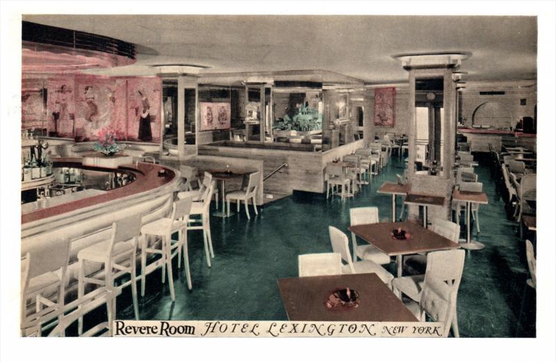 New York City ,  Revere Room Lounge  in Hotel Lexington