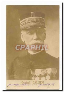 Postcard Former Army General Gallieni