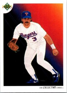 1991 Upper Deck Baseball Card Rafael Palmeiro Texas Rangers sk20583