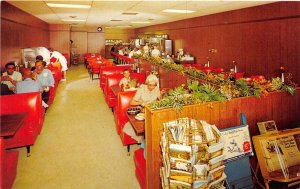 H9/ Casper Wyoming Postcard Chrome Green Derby Restaurant Interior