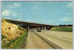 Overpass On Route 66, St Robert, Missouri, Chrome Postcard, NOS