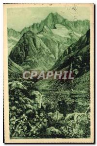 Old Postcard The Dauphine seen Cases for the Valley of Veneon