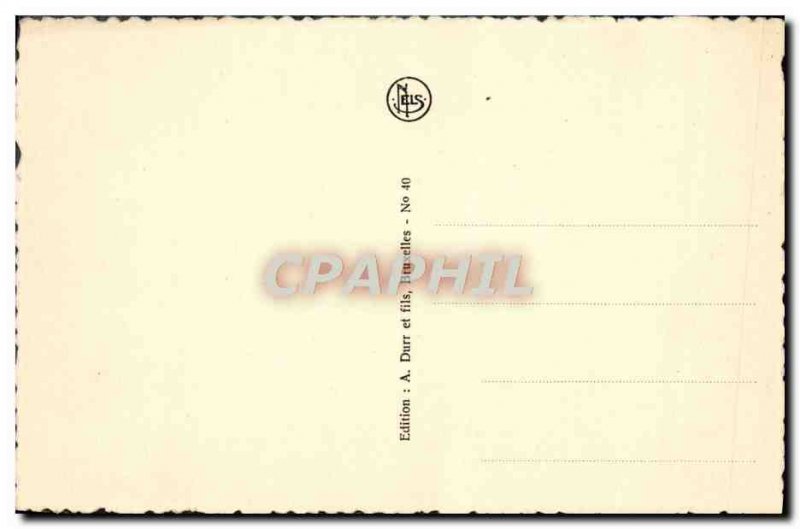 Postcard Ancient Monument Brussels Leopold II
