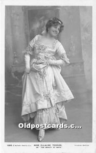 Miss Ellaline Terriss As The Beauty of Bath Theater Actor / Actress Unused 