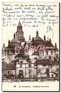 Old Postcard Perigueux Périgueux Cathedral