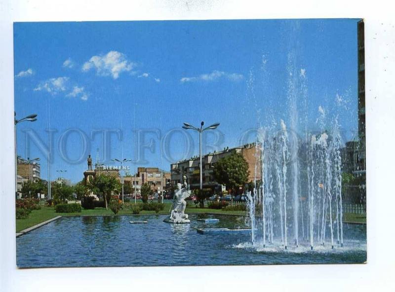 192909 IRAN TEHRAN Beharestan Square SIEMENS old postcard