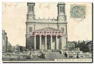 CARTE Postale Paris Former Church of St Vincent de Paul