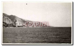 PHOTO CARD Menton Port St Louis in 1931