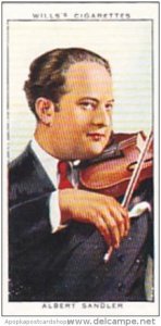 Wills Cigarette Card Radio Personalities 2nd Series No 12 Albert Sandler