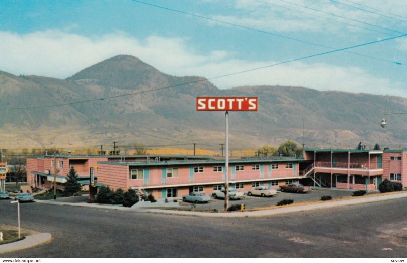 KAMLOOPS, British Columbia, 1950-1960s; Scott's Motor Inn