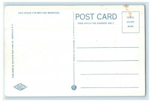 c1920s Carnegie Public Library Hendersonville North Carolina NC Postcard