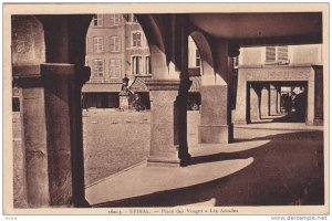 Place Des Vosges, Les Arcades, Epinal (Vosges), France, 1900-1910s