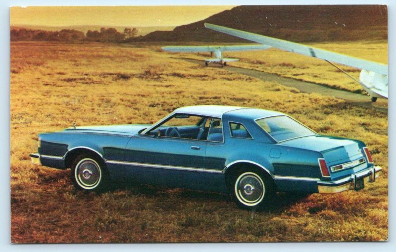 Car Advertising 1977 FORD LTD BROUGHAM 2 Door Hardtop ~ Automobile Postcard