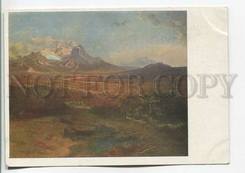 484156 USSR Karl Rottman mountain landscape postcard