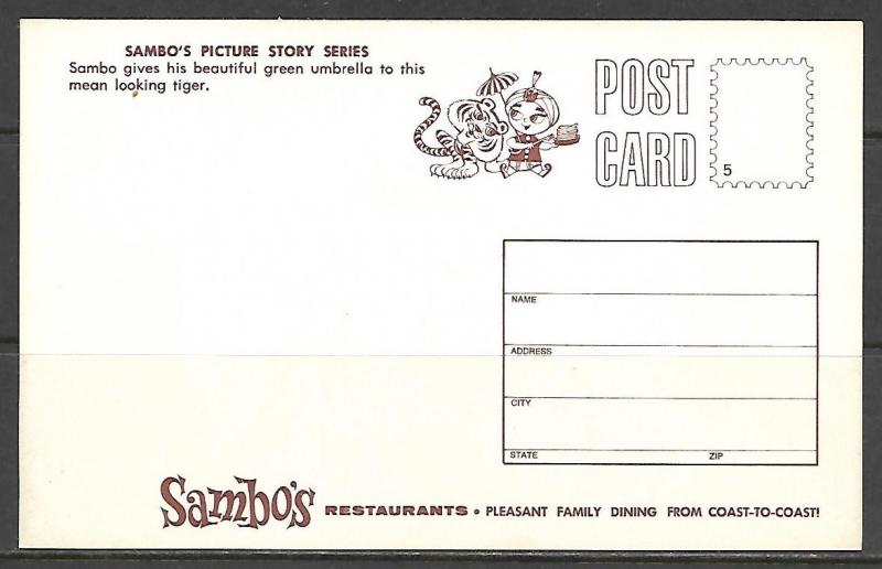 Sambo's Restaurants Picture Story Series #5 - (MX-066)