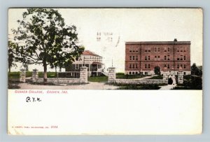 Goshen IN-Indiana, Goshen College, Entrance, Campus Buildings, Vintage Postcard