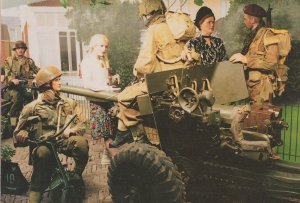 Oosterbeek Holland 1944 Waxwork Military Museum War WW2 Postcard