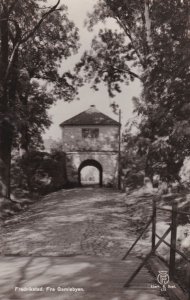 Fredrikstad Fra Gamlebyen Norway Real Photo Postcard