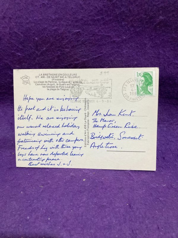 France de Saint-Nic a Telgruc Multi view posted 1984