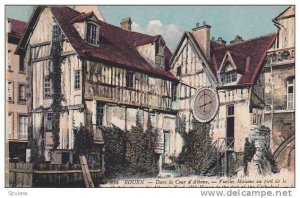 In Albane's Yard, Old Houses To The Foot Of The Cathedral, Rouen (Seine Marit...