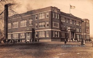 Slaton School - Slater, Missouri MO Postcard