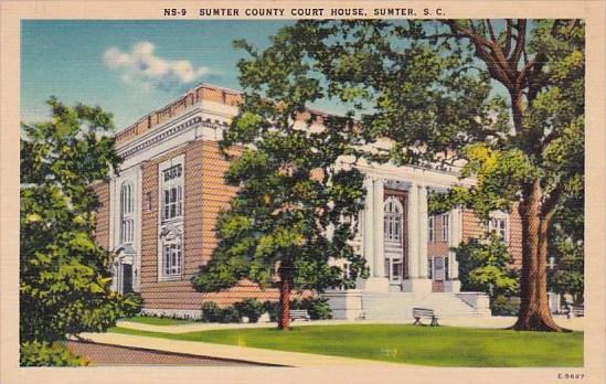 South Carlina Sumter County Court House