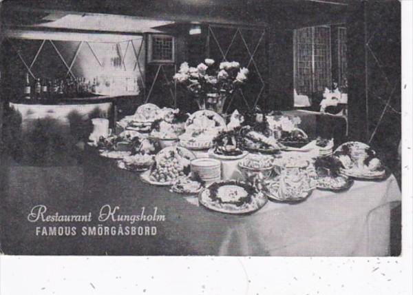 New York City Kungsholm Restaurant Smorgasbord Restaurant 1947