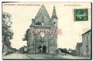 Postcard From Old Chateaudun Portal Champde