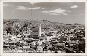 Nogales Mexico from Nogales AZ c1952 Amado AZ Cancel RPPC Postcard G57