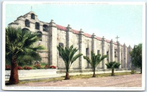 Postcard - San Gabriel Arcángel Mission - San Gabriel, California