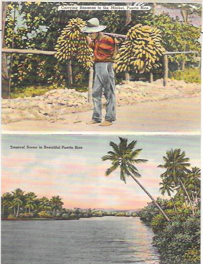 Greetings from Puerto Rico.  Souvenir Folder. 1948