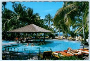 BALI, INDONESIA ~ Swimming Pool BALI HYATT HOTEL Sanur 4x6  Postcard