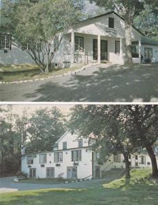 (2 cards) Rec Hall & Dining Hall LeTourneau Christian Camp Canandaigua Lake NY