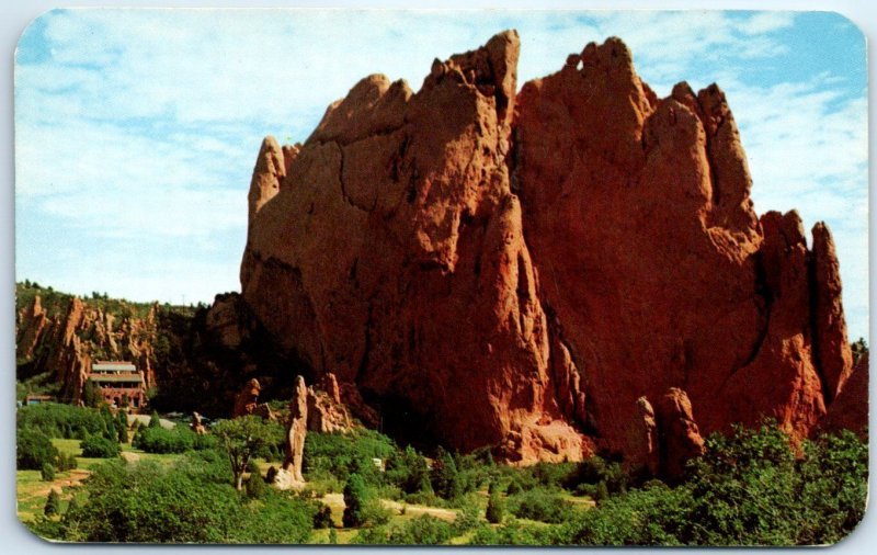 M-60221 Scene of the Interior of the Garden of The Gods Colorado Springs Colo...