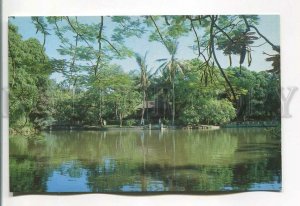 485726 1985 Vietnam Hanoi pond at Ho Chi Minh house photo Lvov circulation 30000