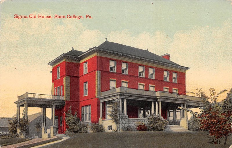 State College, Pennsylvania, Sigma Chi House, AA370-13