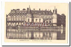 Rambouillet Old Postcard The castle took channels