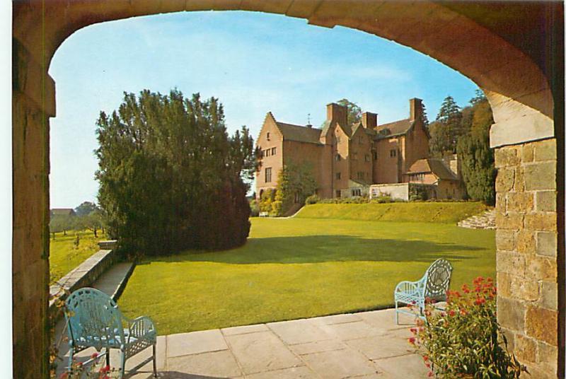 Postcard Chartwell Westerham Home Winston Churchill england Pavalion  # 3611A