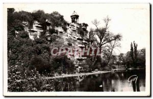 Old Postcard Paris and its gardens wonders Buttes Chaumont