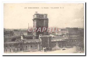 Vincennes Old Postcard General view